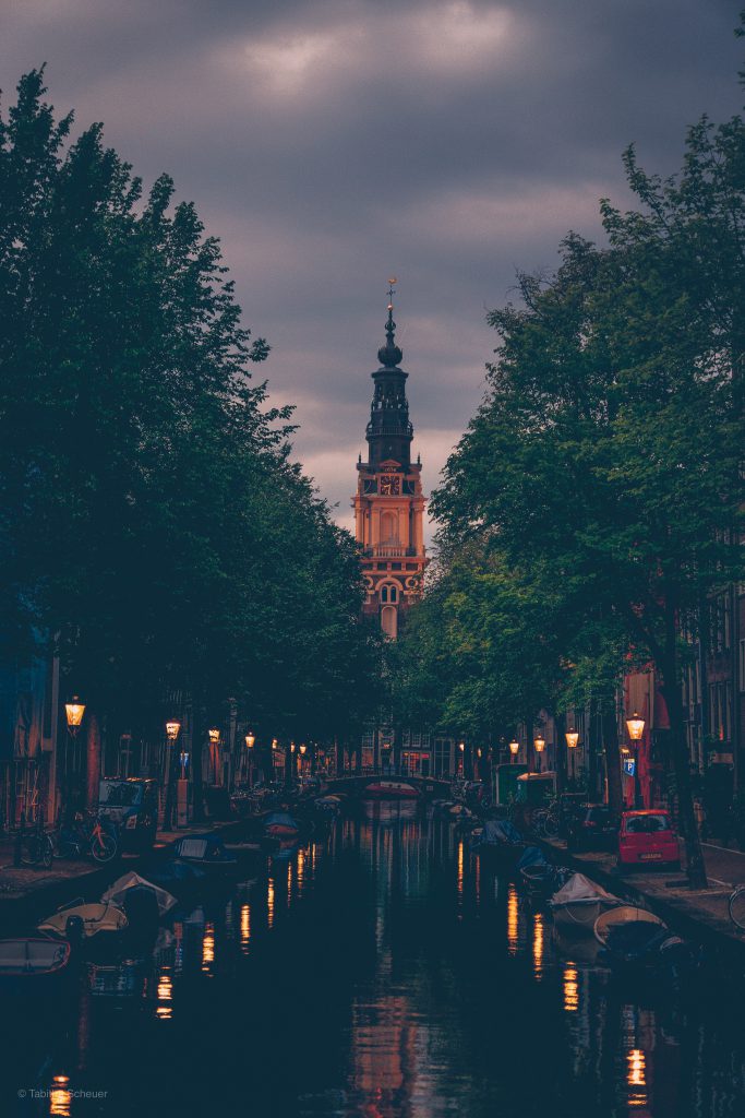 Zuiderkerk Amsterdam Sunset