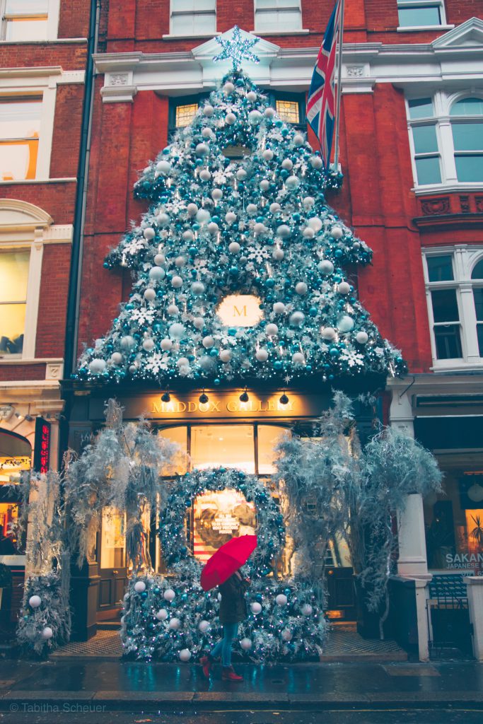 Maddox Gallery Christmas Decoration London