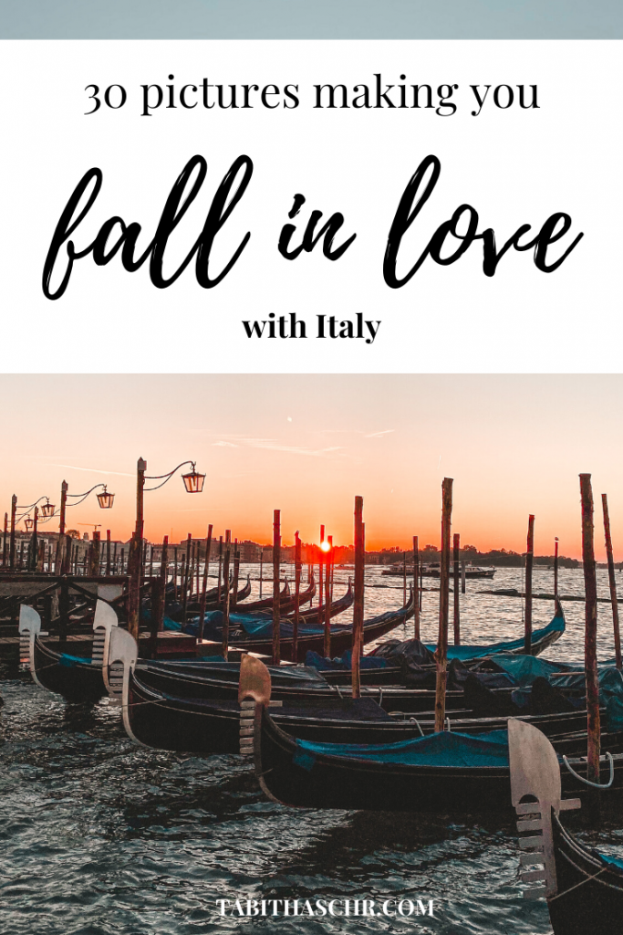 30 pictures making you fall in love with Italy