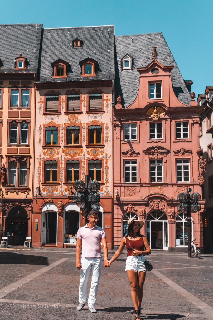 Travel Couple in Mainz Germany | How to spend one day in Mainz Germany