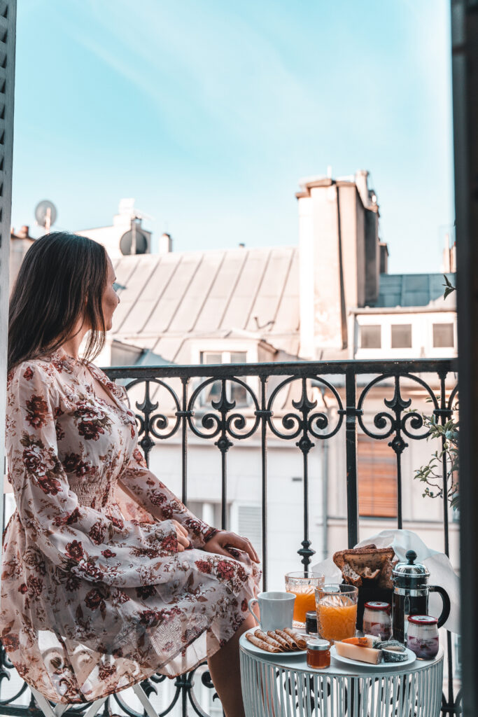 Hotel Le A | Breakfast Balcony