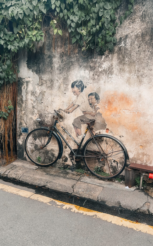 Georgetown Street Art in Penang - Mural Art
