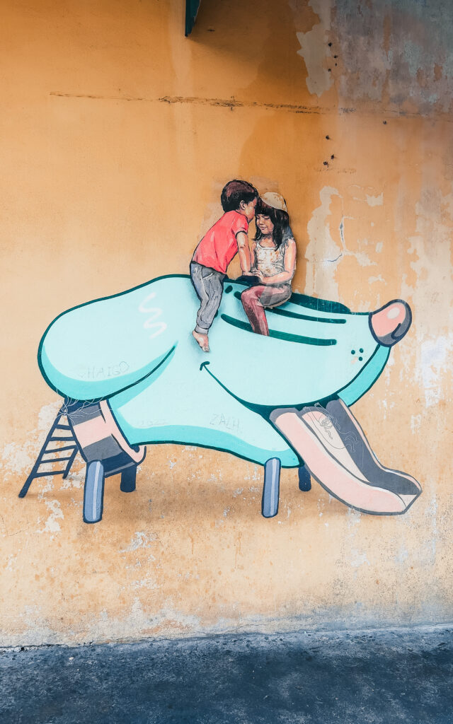 Penang Street Art in Georgetown